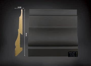 Burç Halif 18 cm Fırtına Gri Soft Touch Süpürgelik