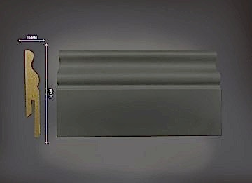 GT 10 cm Fırtına Gri Soft Touch Süpürgelik