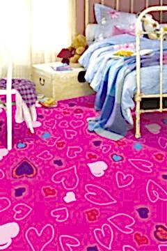 Kids Collection Minik Kalpler 01 Duvardan Duvara Halı