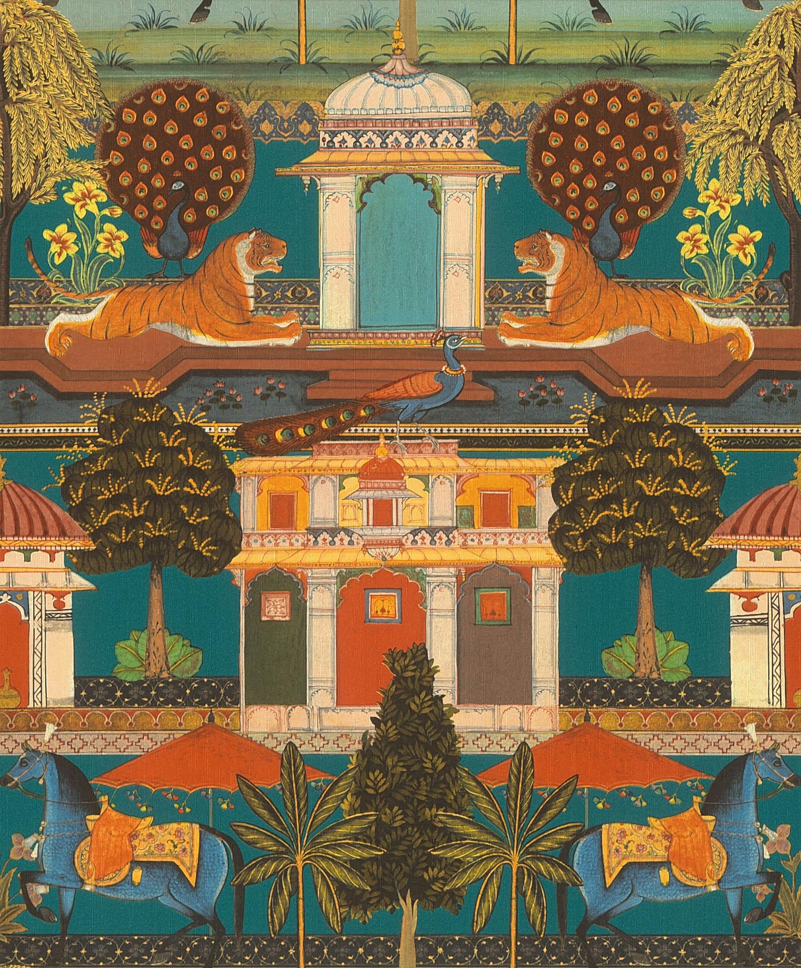 Rasch Indian Style 746211 Duvar Kağıdı