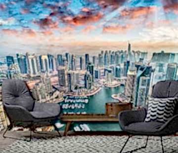 Adawall Moneta M880 Serisi Özel Baskı Poster Duvar Kağıdı