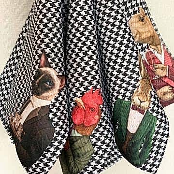 Animal Amerikan Servis Kumaş 4'lü Set 50*35