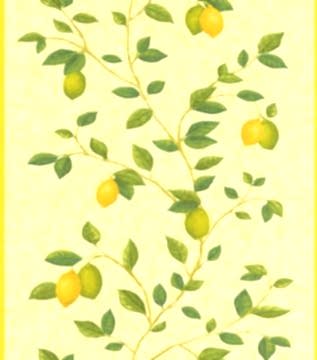 Aqua Relief 819212 Limonlu Rasch Duvar Kağıdı