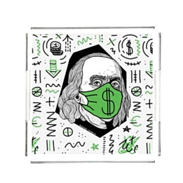 Benjamin Franklin Pleksi Tepsi PT2140 - 40cm*40cm